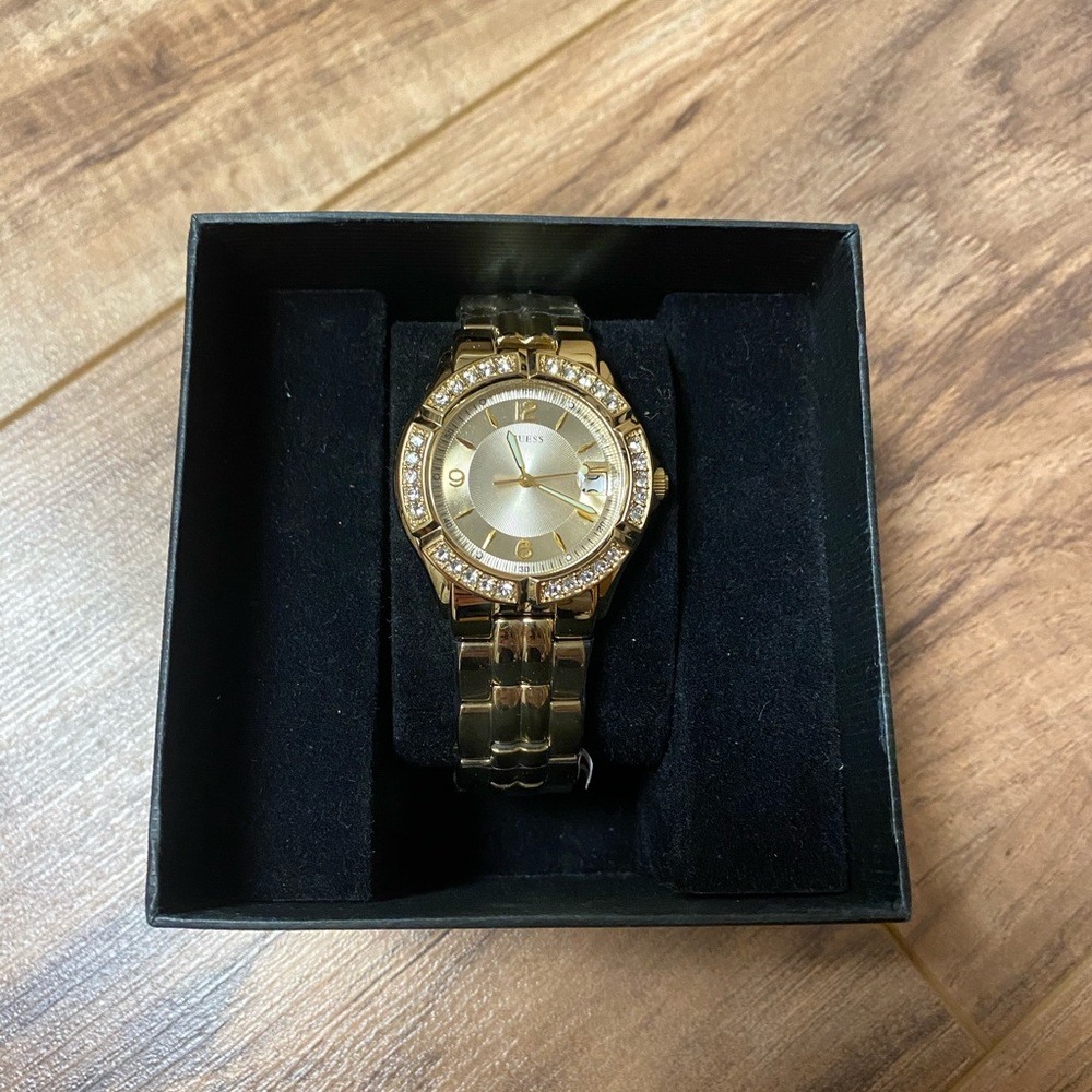 Gold Guess Watch
